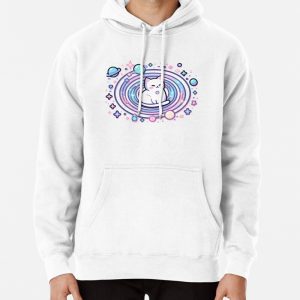 Cat space holo Pullover Hoodie
