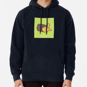 Hidding Cat Pullover Hoodie