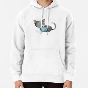 Cute kitten Pullover Hoodie