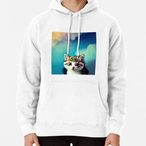 Cute Cat Miaw 178 Pullover Hoodie
