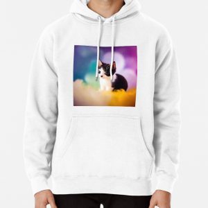 Cute Cat Miaw 535 Pullover Hoodie