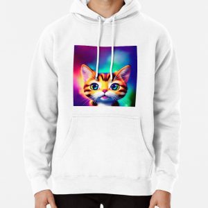 Cute Cat Miaw 278 Pullover Hoodie