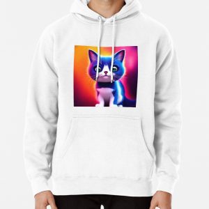 Cute Cat Miaw 523 Pullover Hoodie