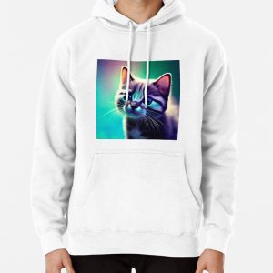 Cute Cat Miaw 558 Pullover Hoodie