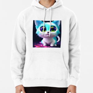 Cute Cat Miaw 386 Pullover Hoodie
