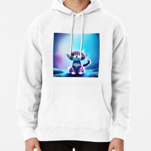 Cute Cat Miaw 438 Pullover Hoodie