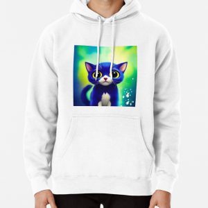 Cute Cat Miaw 669 Pullover Hoodie