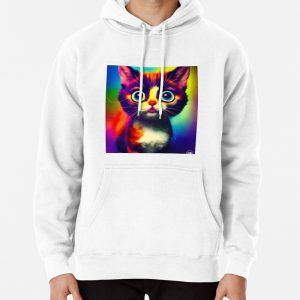 Cute Cat Miaw 248 Pullover Hoodie