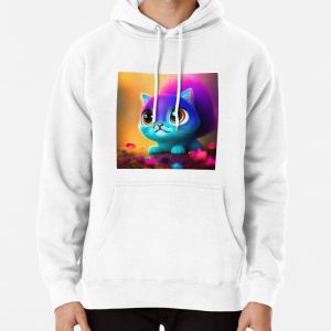 Cute Cat Miaw 251 Pullover Hoodie