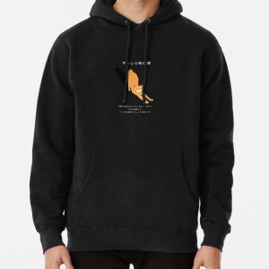 Cat Stretch - orange Pullover Hoodie