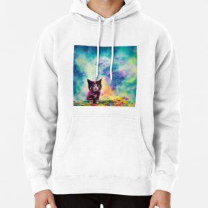 Cute Cat Miaw 197 Pullover Hoodie