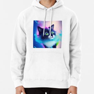 Cute Cat Miaw 323 Pullover Hoodie