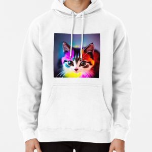 Cute Cat Miaw 439 Pullover Hoodie