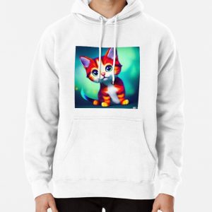Cute Cat Miaw 181 Pullover Hoodie