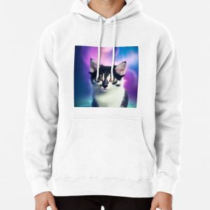 Cute Cat Miaw 541 Pullover Hoodie