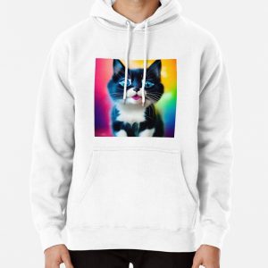 Cute Cat Miaw 405 Pullover Hoodie