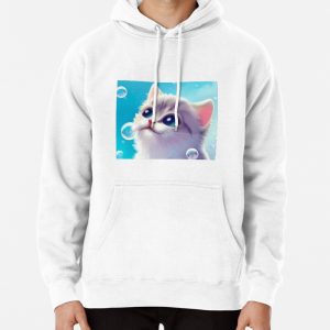 Cute Cat Pullover Hoodie
