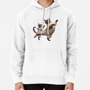 Siamese Cat Pullover Hoodie
