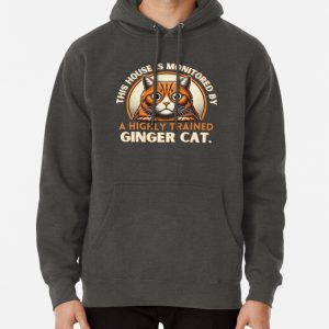 GINGER CAT, FUNNY QUOTES Pullover Hoodie