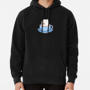Chilling in a Teacup Pullover Hoodie