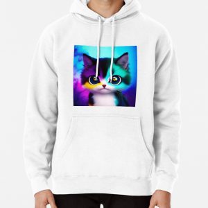 Cute Cat Miaw 344 Pullover Hoodie