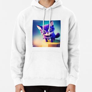 Cute Cat Miaw 647 Pullover Hoodie