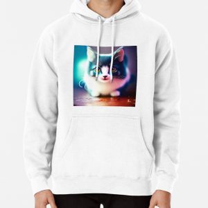 Cute Cat Miaw 388 Pullover Hoodie
