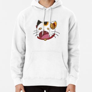 Crying Lucky Cat Pullover Hoodie