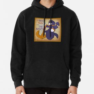 I Want You For The Navy Pullover Hoodie