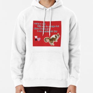 Cat Called Pumpkin Valentine Nothing But Joy Pullover Hoodie