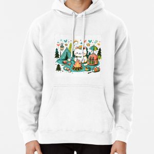 Kitty the Camper Pullover Hoodie