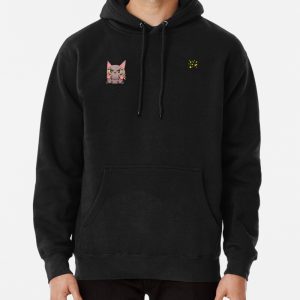ANGRY KITTY, ANGRY CAT Pullover Hoodie