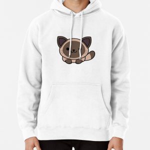 Siamese Cat Pullover Hoodie