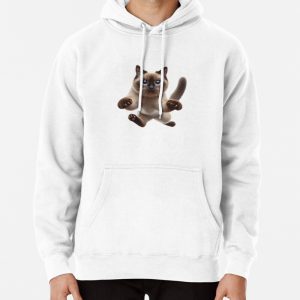 Siamese Cat Pullover Hoodie