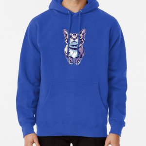 Cute Cat - Adorable Cat Graphic Art for Cat Lovers and Pet Enthusiasts Pullover Hoodie