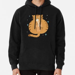 FAT CAT, CUBBY CAT, CUBBY KITTY Pullover Hoodie