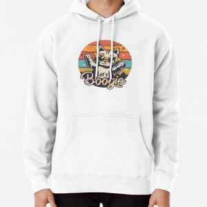 Lets Boogie - Cute Dancing Cat Pullover Hoodie