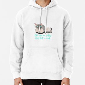 Cats make me happy, you not so much Cat mother gift Pullover Hoodie