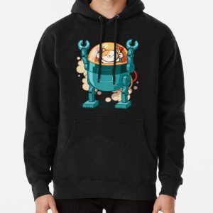 ROBO KITTY Pullover Hoodie