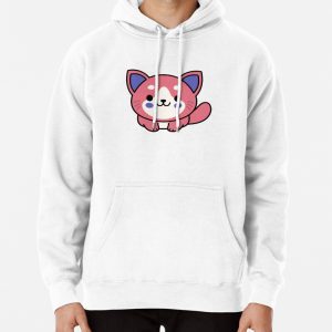 Magenta Cat Pullover Hoodie