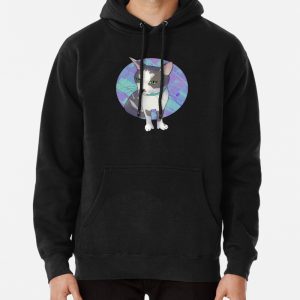 X, the polydactyl cat Pullover Hoodie