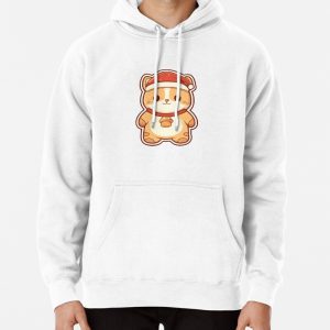 Cute Christmas Santa Cat Pullover Hoodie