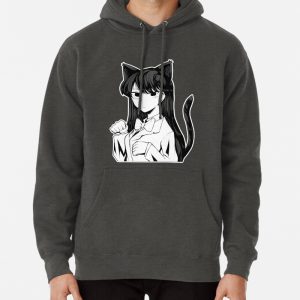 Manga Neko Girl Meme Pullover Hoodie