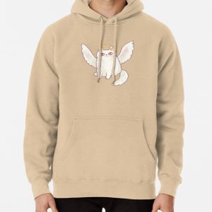 Cute Angel cat Pullover Hoodie