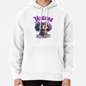 Medusa Cat Design Cute kitten Pullover Hoodie