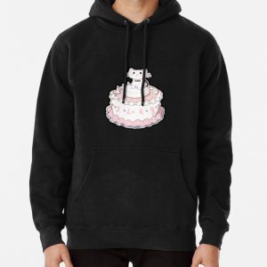 S L A Y kitty cake! Pullover Hoodie