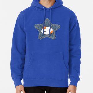 Cute cat star Pullover Hoodie