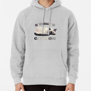 Siamese cat mom Pullover Hoodie