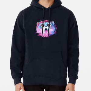 Cute cat Pullover Hoodie
