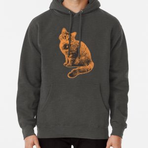 Cat In The Cat Pate Meow Cute Black Cat Sleepy Cat Funny Cat Saying Meowing Cat Pate 2021 Cat Pate Cute cat pate meow Pullover Hoodie